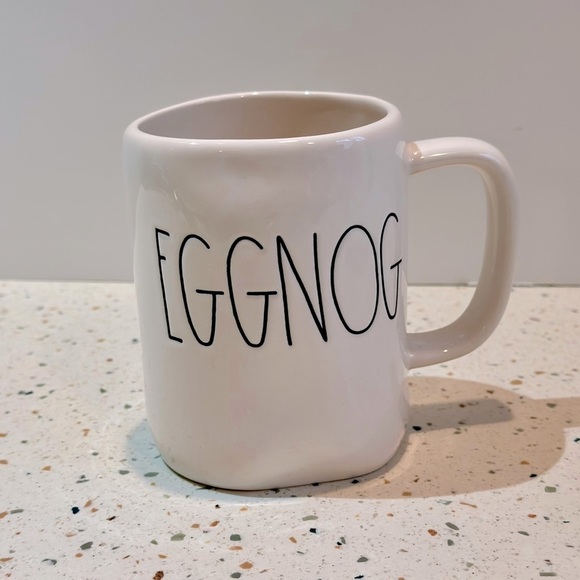 Rae Dunn EGGNOG‎ Large Coffee Cup - Picture 1 of 3